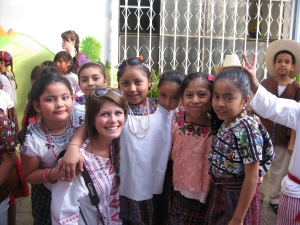 La Primeria with their English teacher Lindsey!